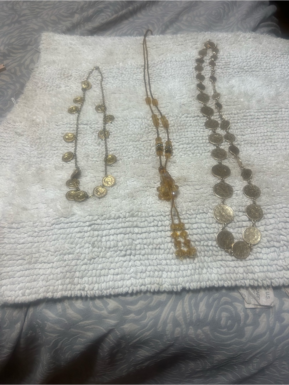 Gold-Tone Coin Pendant Necklace - Women's Jewelry